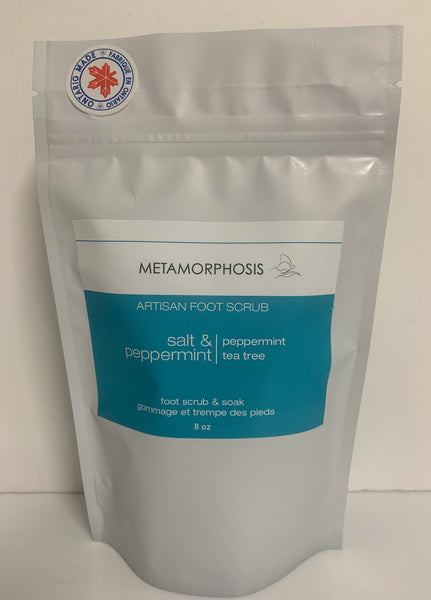Salt & Peppermint Foot Scrub