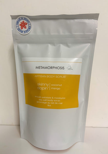Skinny Dippin’ Coconut & Mango Sea Salt Scrub