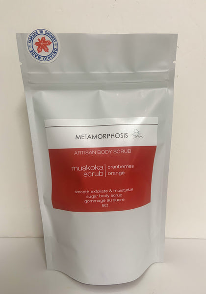 Muskoka Cranberry & Orange Sugar Scrub