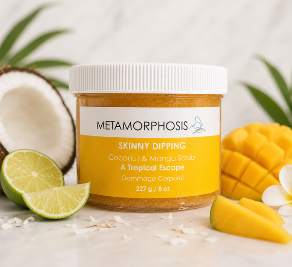 Skinny Dippin’ Coconut & Mango Sea Salt Scrub