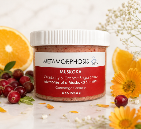 Muskoka Cranberry & Orange Sugar Scrub