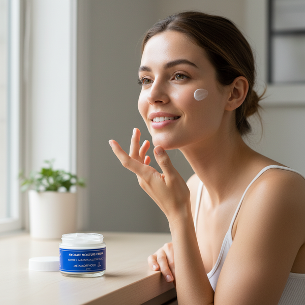 Hydrate Moisture Cream – In Use